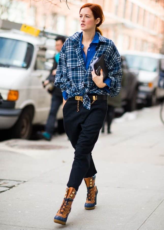 Fall-Street-Style-Dress-Over-Pant-Dressing-5