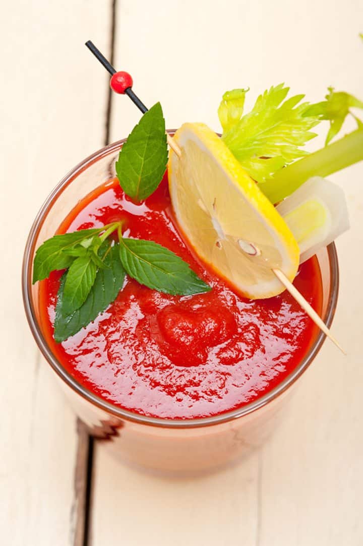 fresh tomato juice
