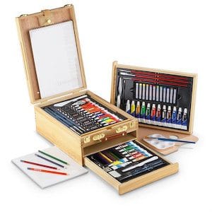 Royal and Langnickel 104-Piece All Media Easel Artist Set