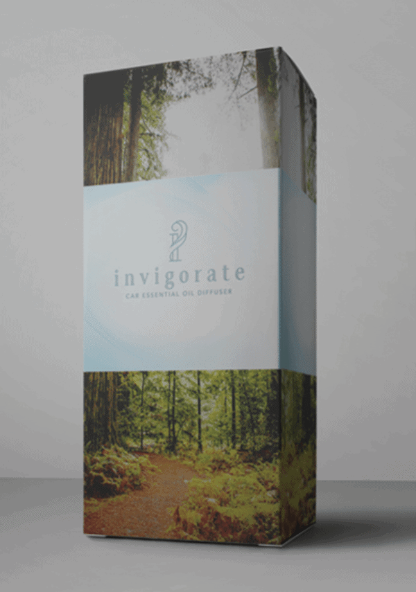 Invigorate Car Essential Oil Diffuser