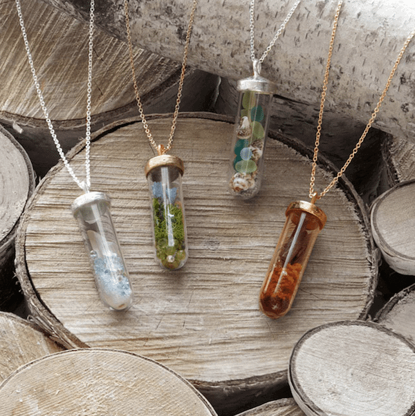Seasons Terrarium Necklace